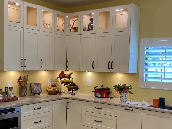 Under-cabinet & accent lighting by Switch It Up Electric in Southwest Florida